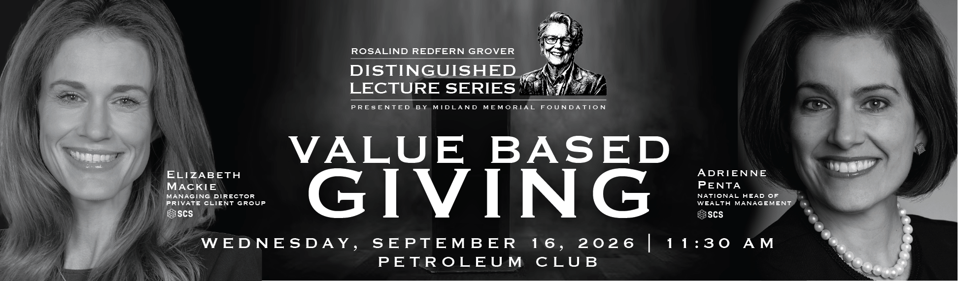 Rosalind Redfern Grover Distinguished Lecture Series